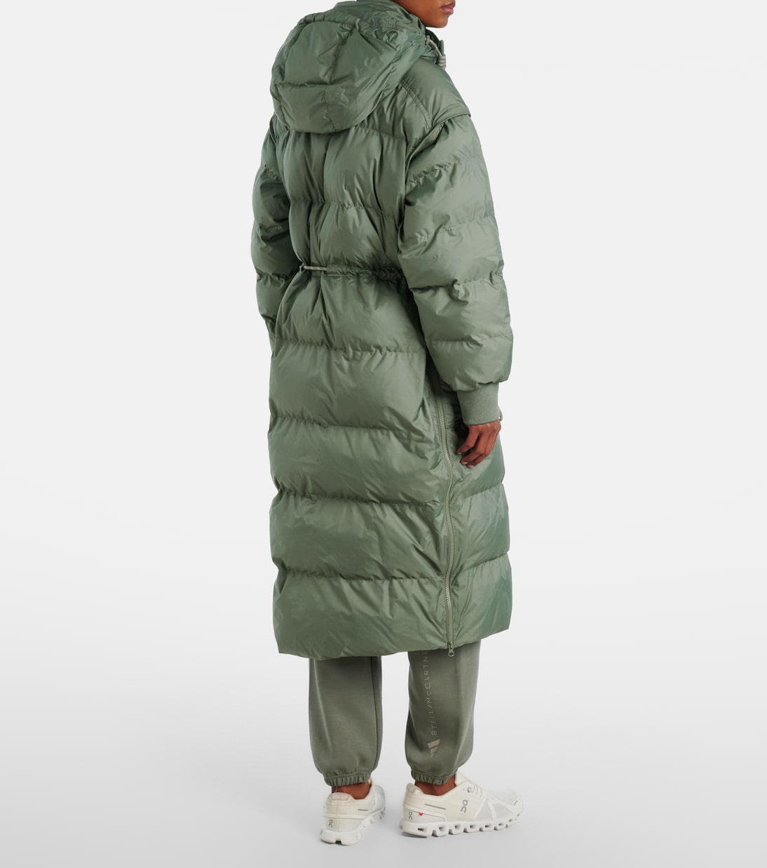 Hooded puffer coat | Adidas by Stella McCartney