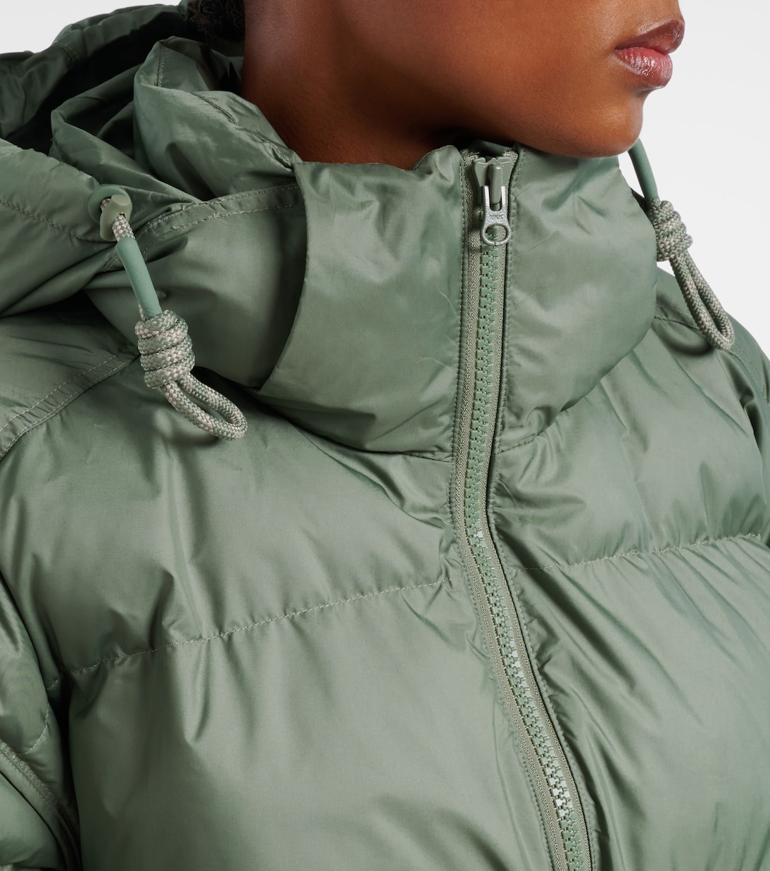 Hooded puffer coat | Adidas by Stella McCartney