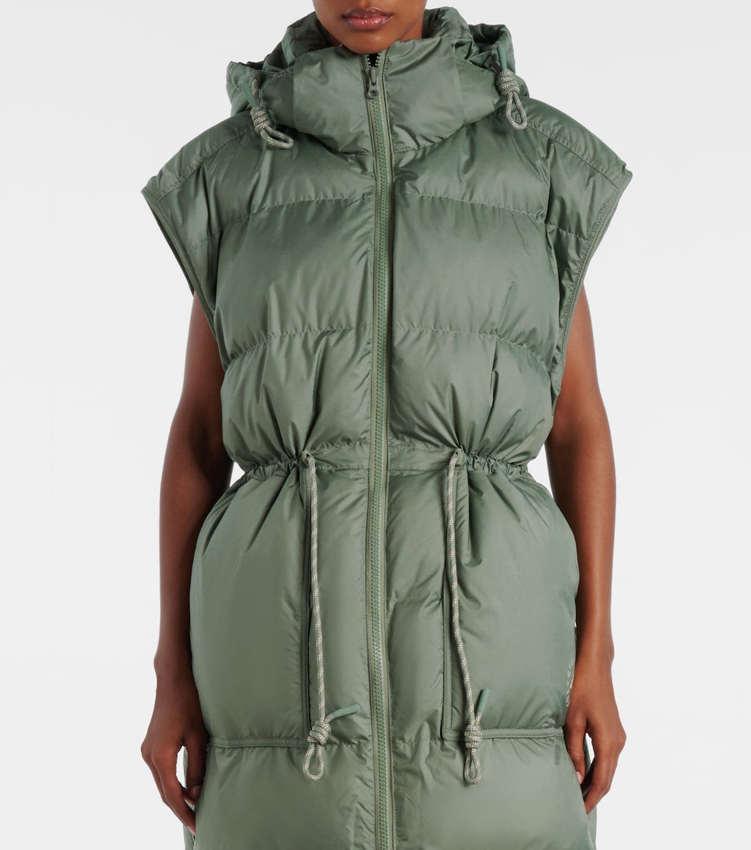 Hooded puffer coat | Adidas by Stella McCartney