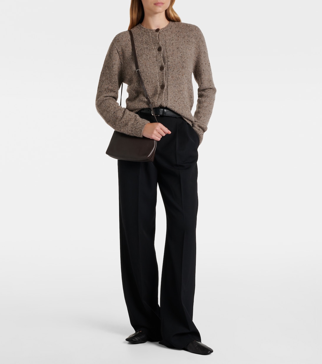 Schultertasche Rene aus Leder | The Row