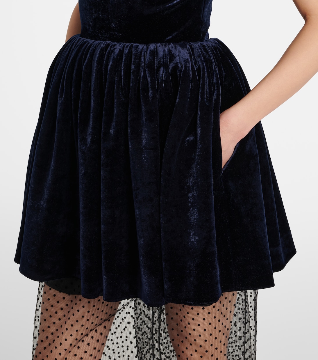 Minikleid aus Samt | Alaïa