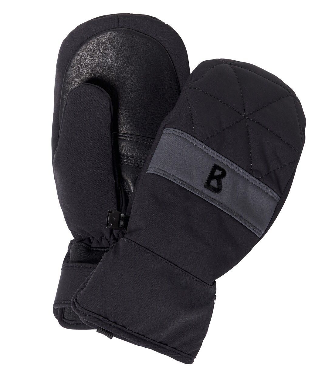 Janne logo quilted mittens | Bogner Kids