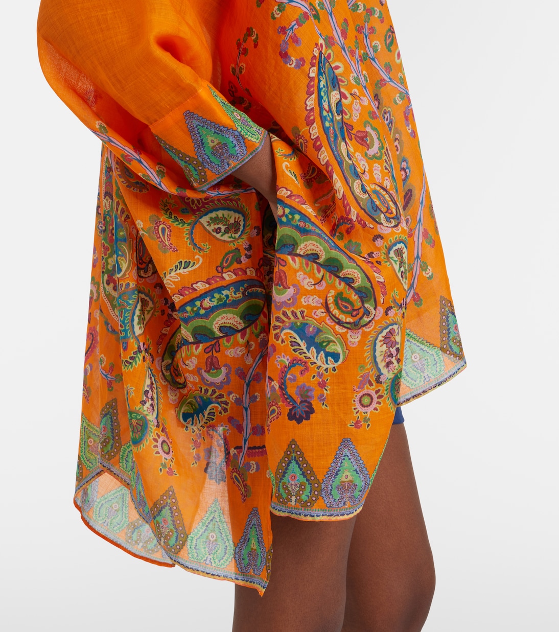 Oversize-Hemd aus Ramie | Etro