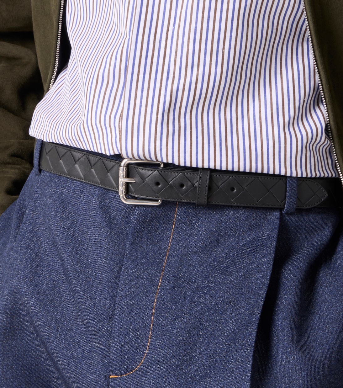 Intrecciato leather belt | Bottega Veneta