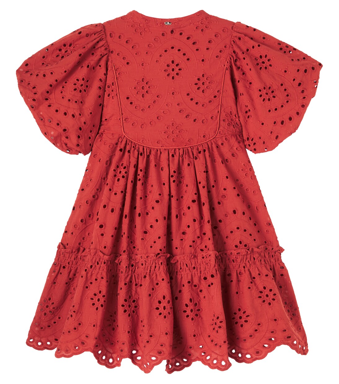 Cruz broderie anglaise cotton dress | Poupette St Barth Kids