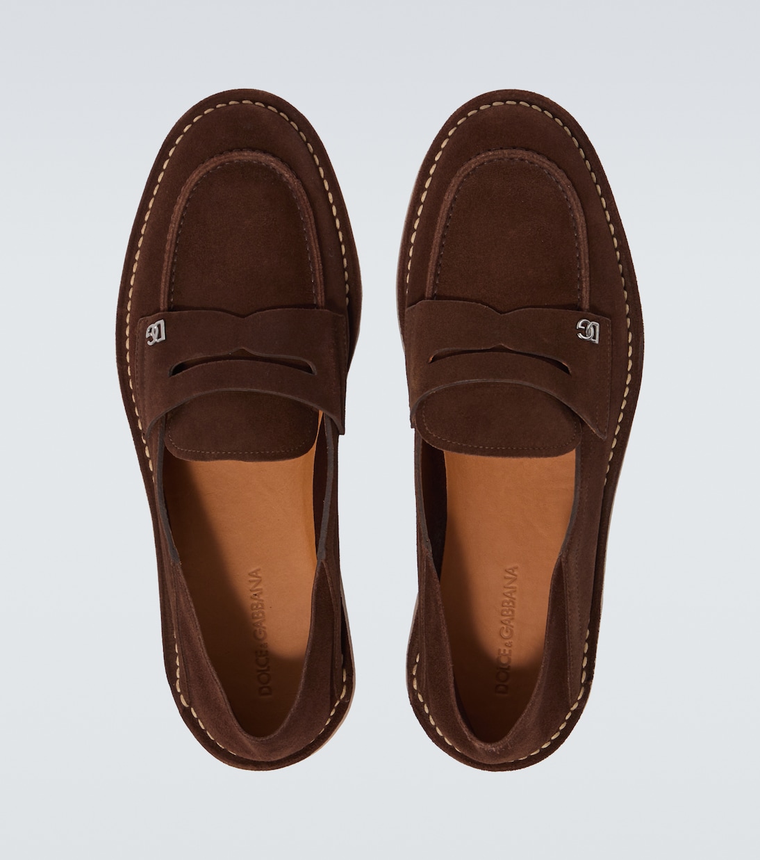 Loafers New Florio Ideal aus Veloursleder | Dolce&Gabbana