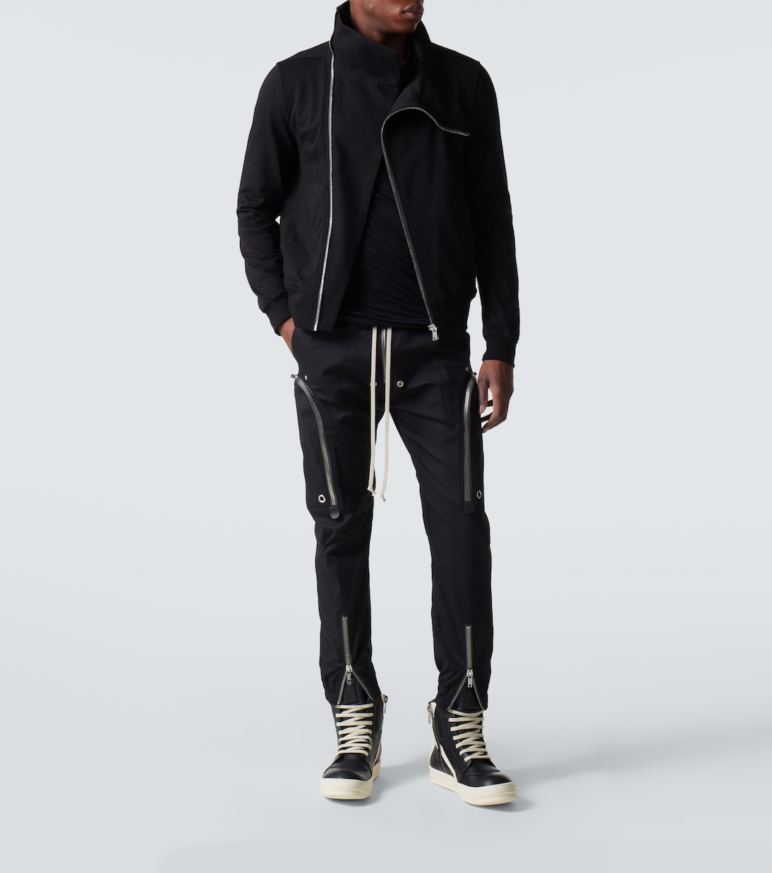 Schmale Hose Bauhaus aus Popeline | Rick Owens