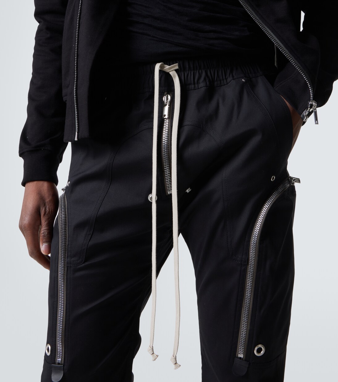 Schmale Hose Bauhaus aus Popeline | Rick Owens