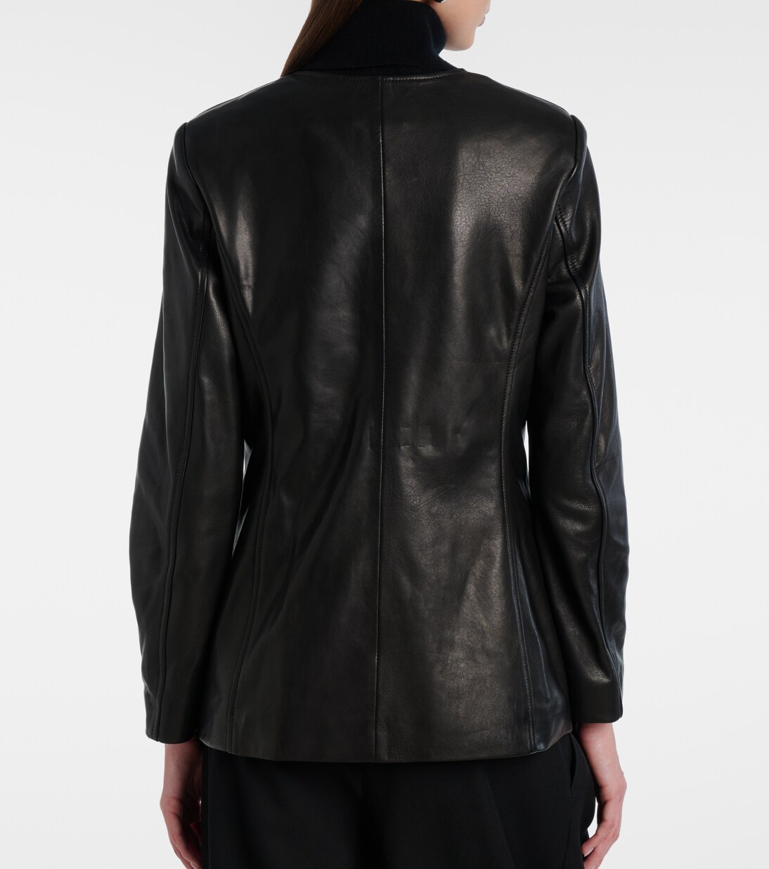 Maud leather jacket | Nour Hammour