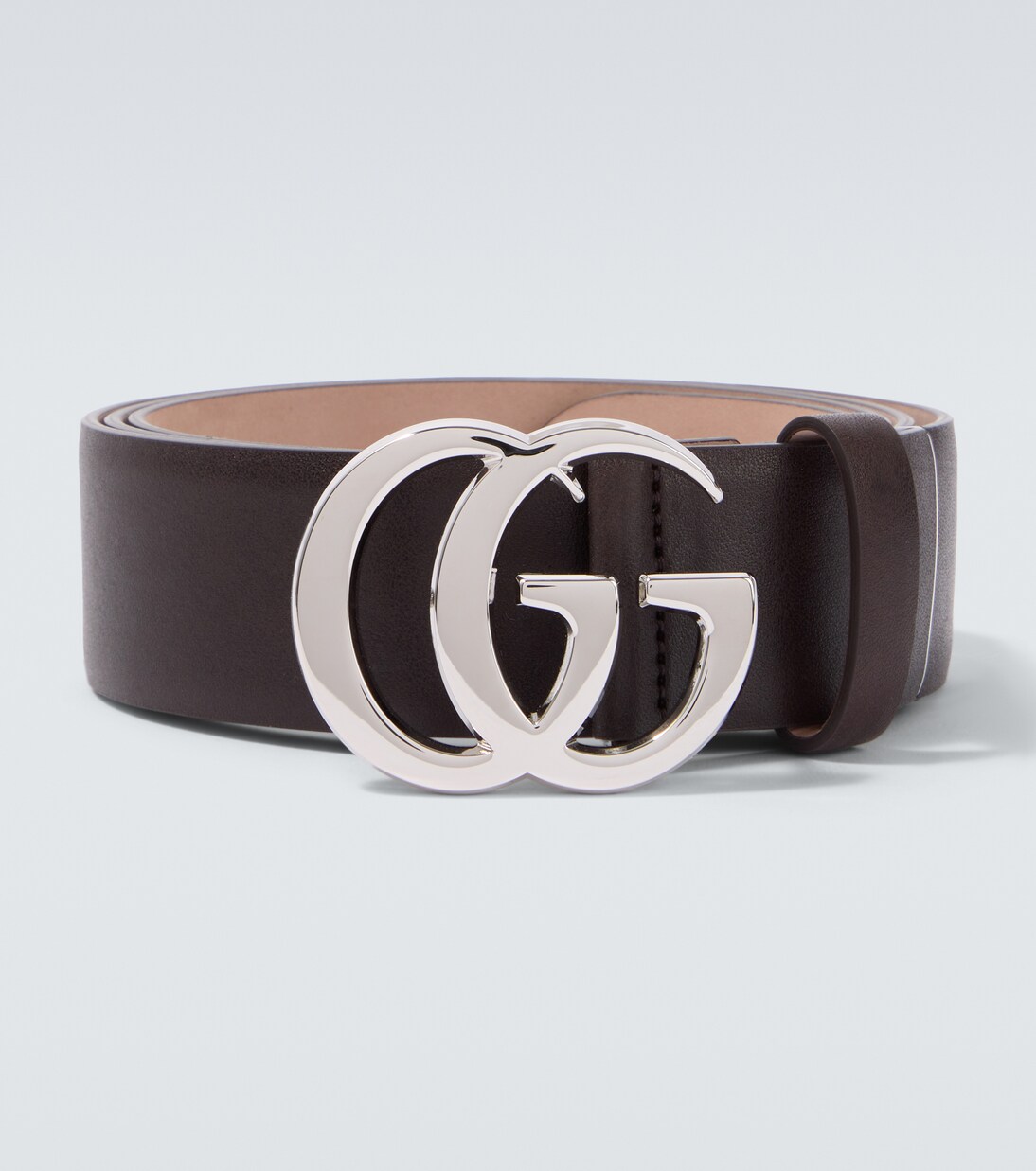 Flat Marmont leather belt  | Gucci