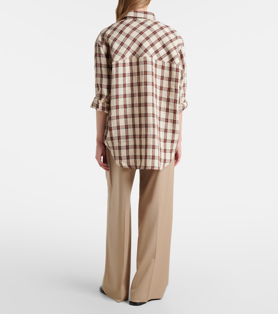 Pantalon ample en laine vierge | Róhe