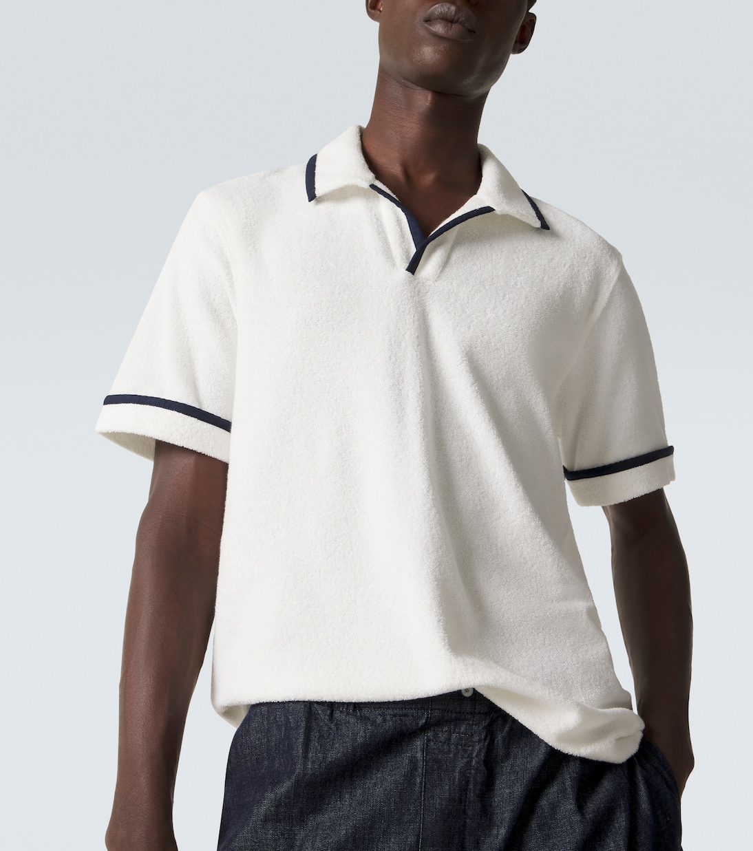 Ellery cotton terry polo shirt | Orlebar Brown