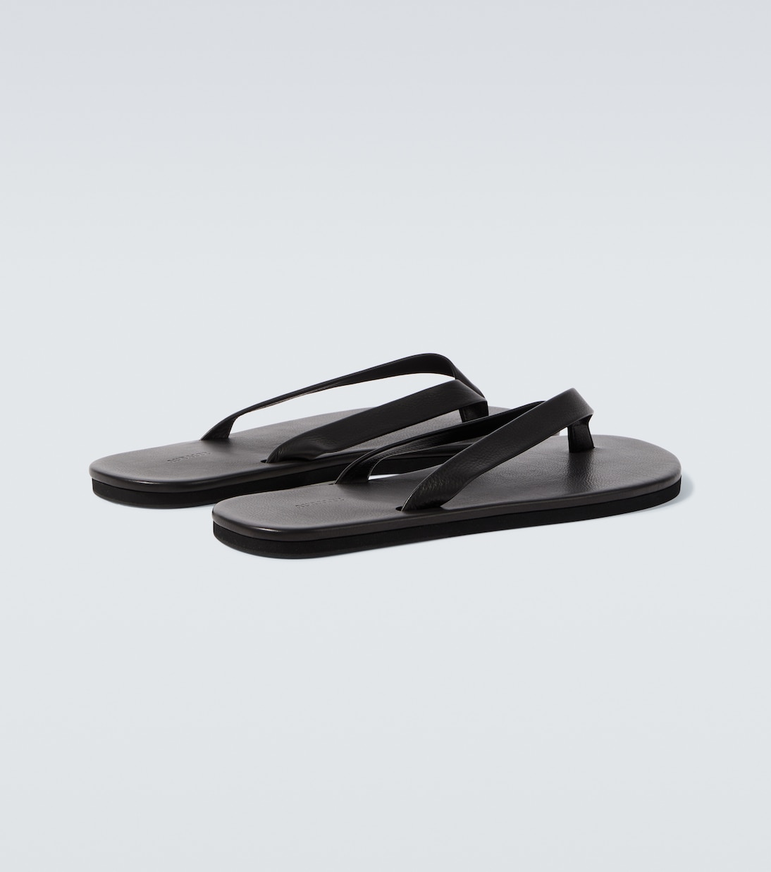 Leather thong sandals | Auralee