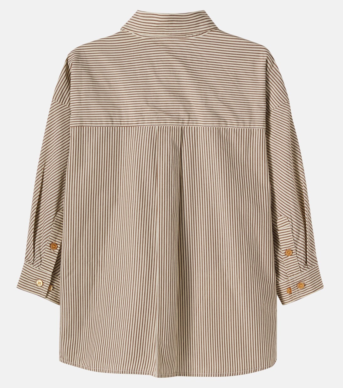 Chemise en popeline de coton à rayures | Mini Rodini