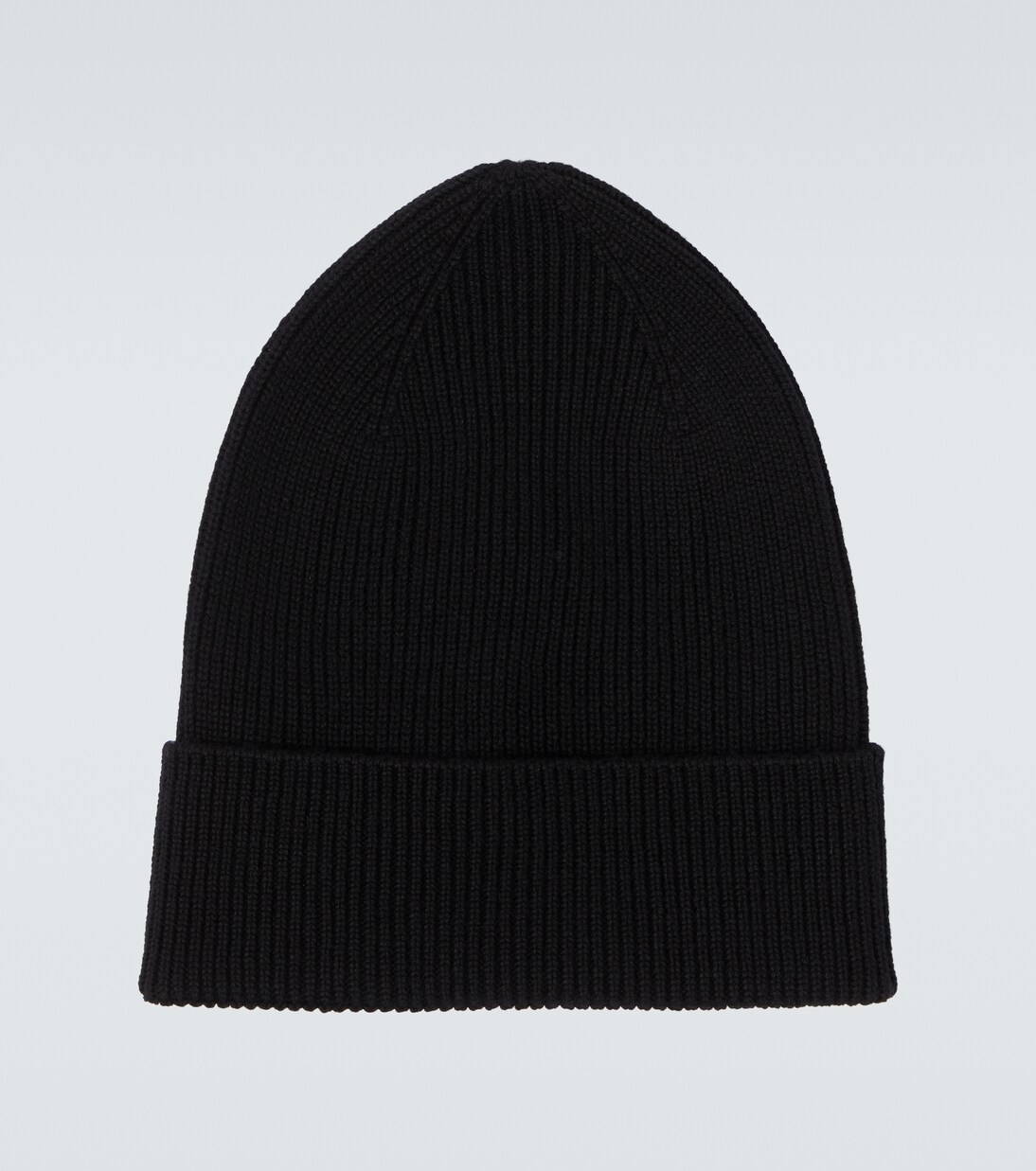 Ribbed-knit virgin wool beanie | Moncler