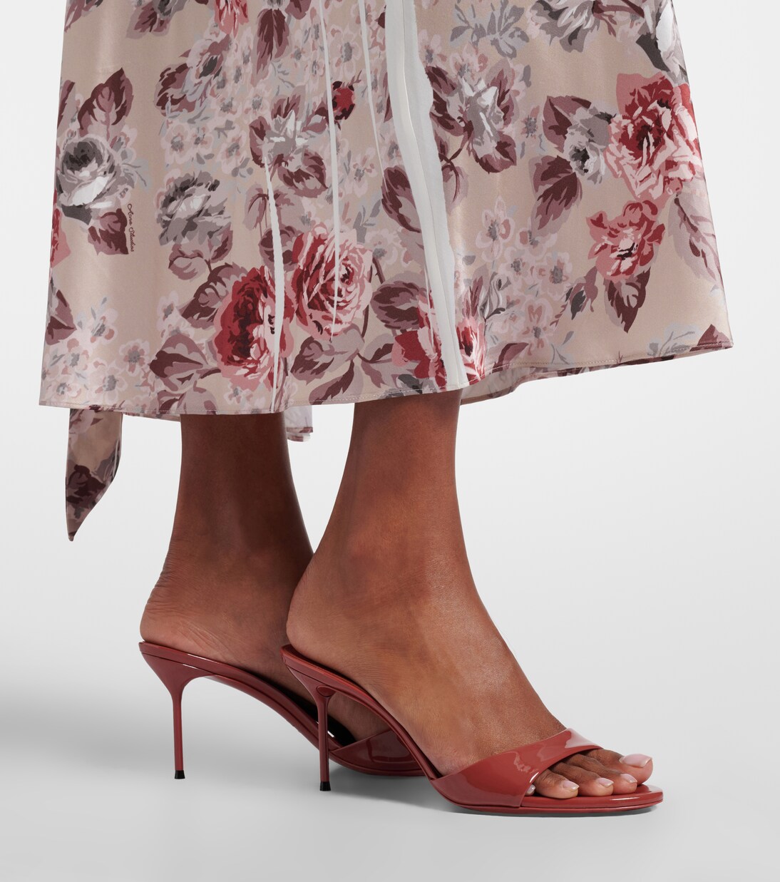 Lidia patent leather mules | Paris Texas