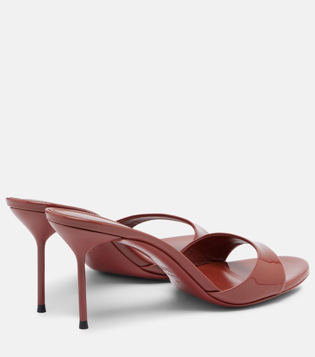 Lidia patent leather mules | Paris Texas