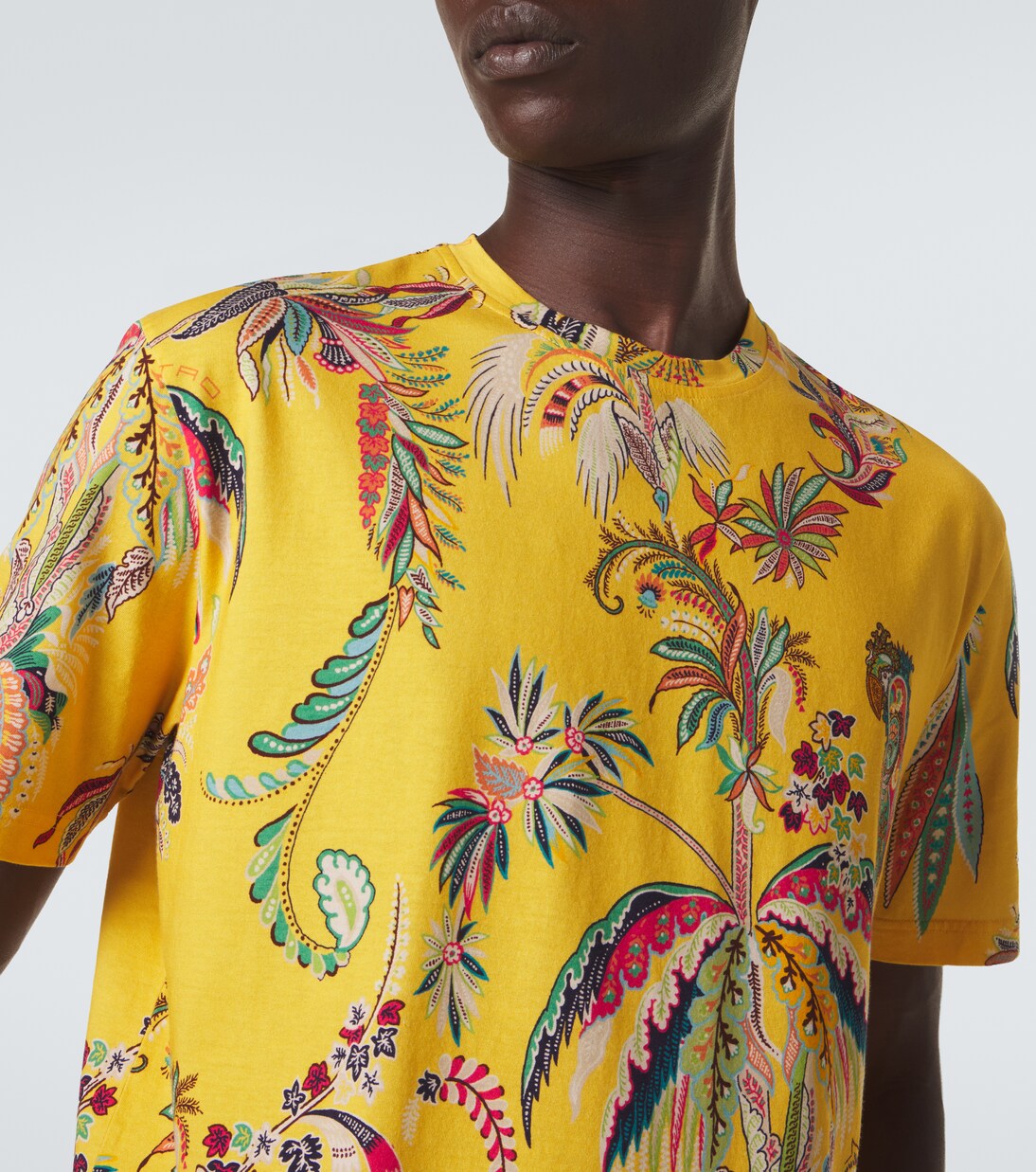 Printed cotton jersey T-shirt | Etro