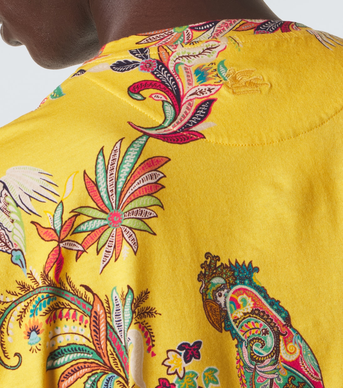 Printed cotton jersey T-shirt | Etro