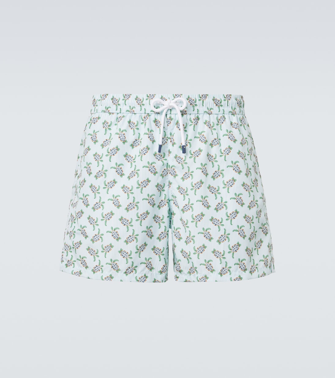 Madeira printed swim trunks | Fedeli