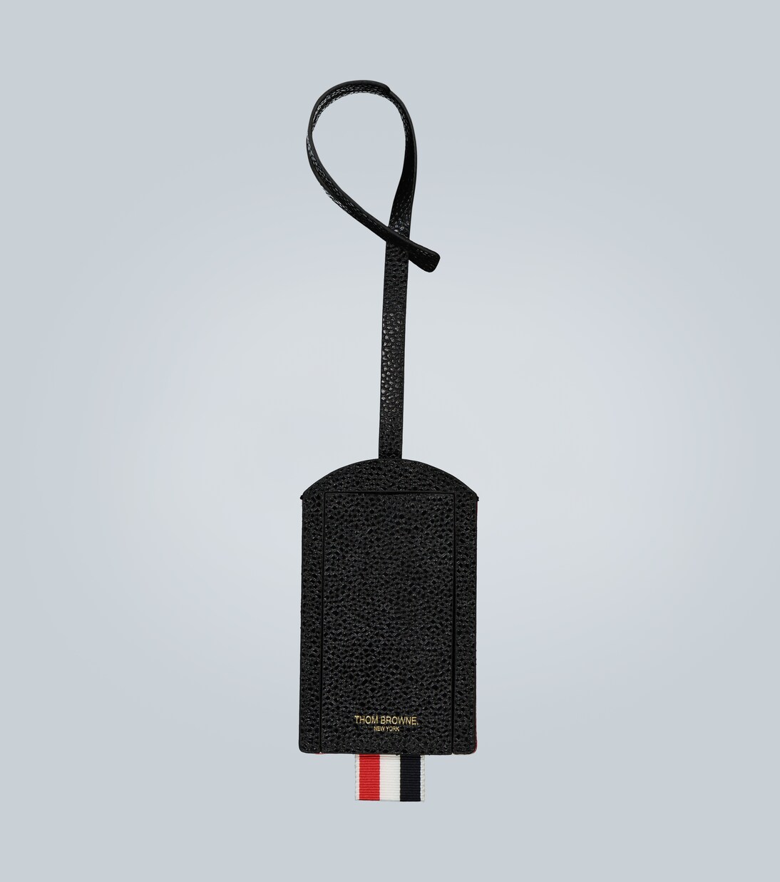 Leather luggage tag | Thom Browne