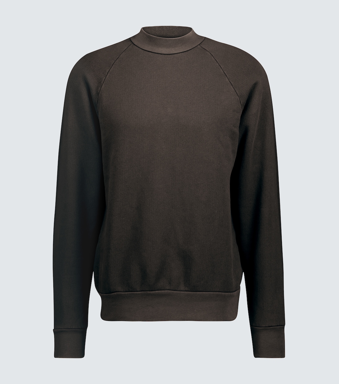 Mock neck cotton sweatshirt | Les Tien