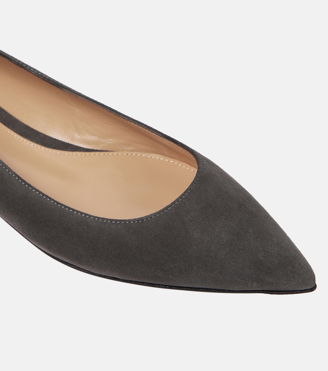 Gianvito suede ballet flats | Gianvito Rossi