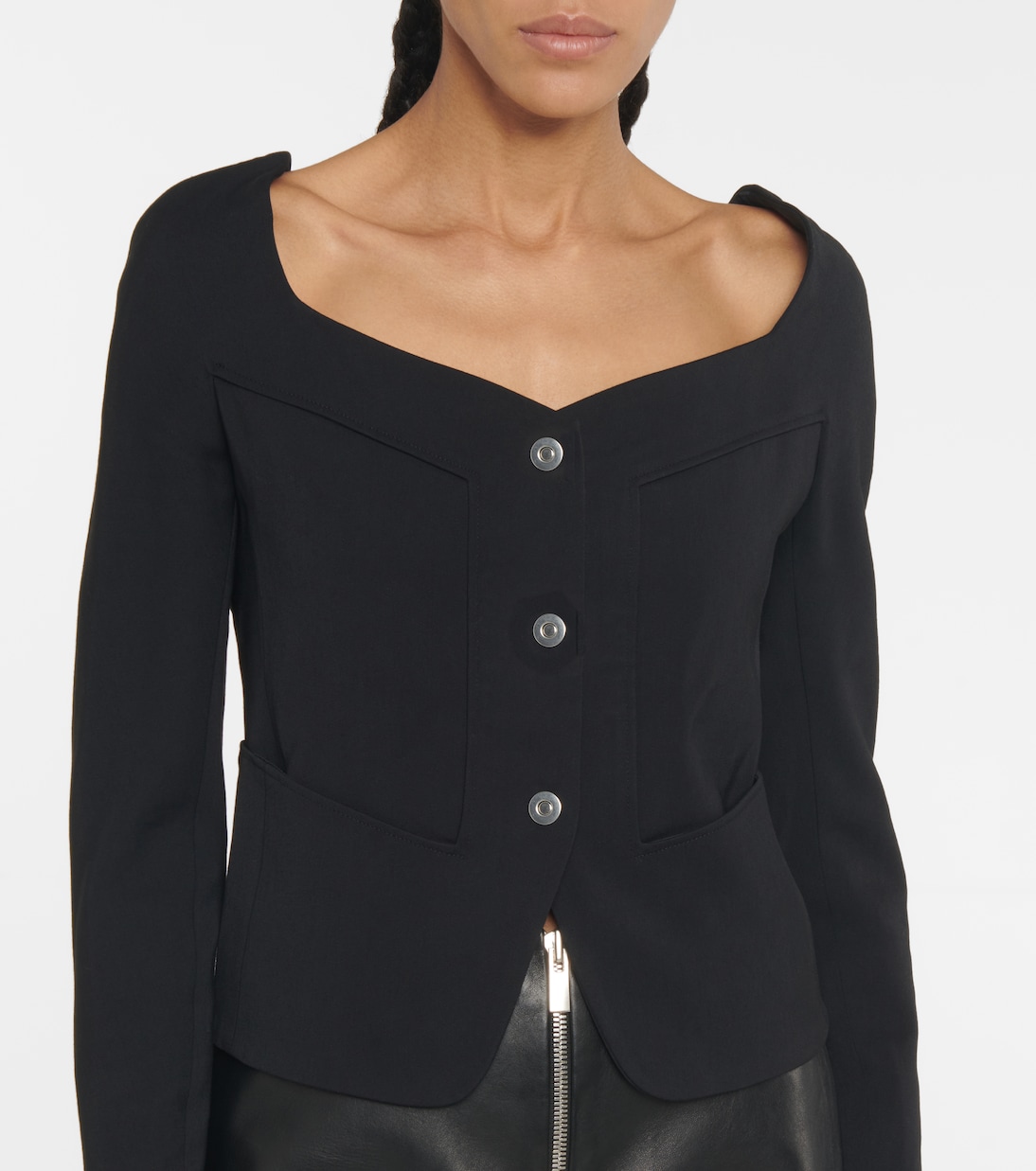 Jacke aus Crêpe | Coperni