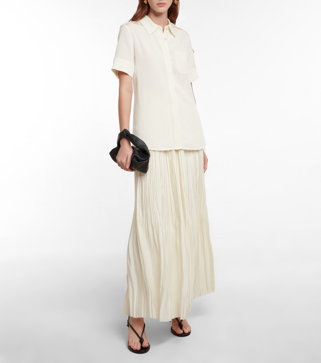 Hemd aus Crêpe | Victoria Beckham