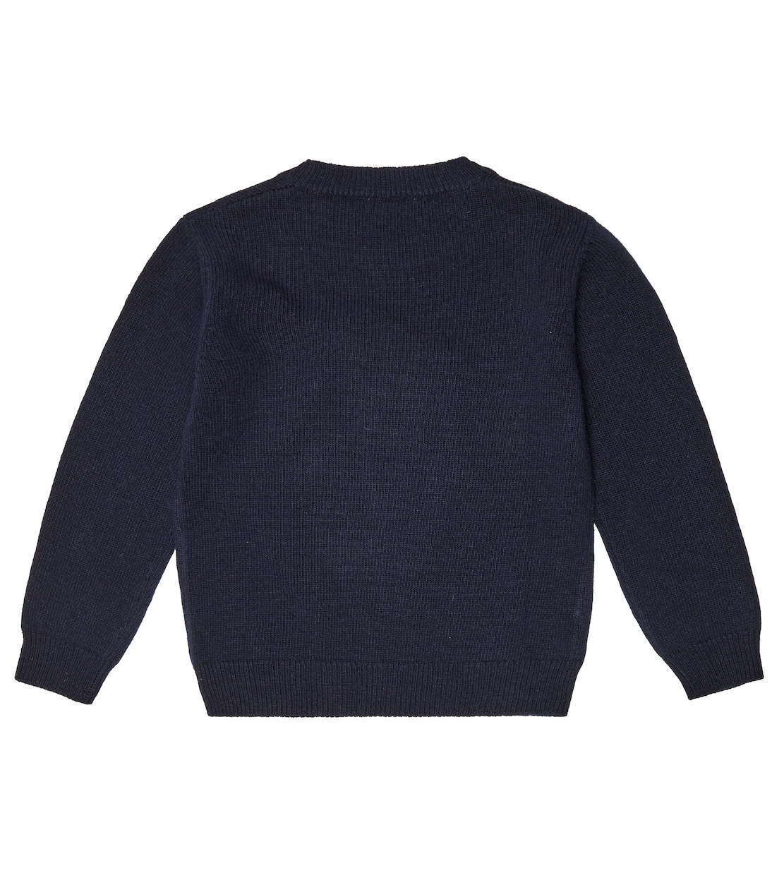 Intarsia embroidered wool sweater | Il Gufo