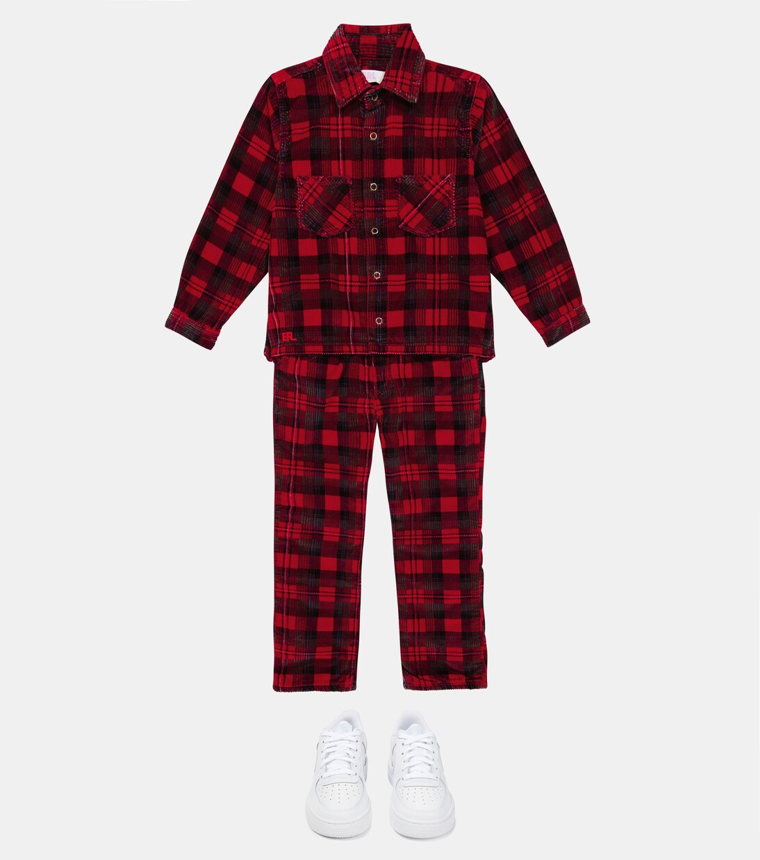 Plaid cotton pants | ERL Kids