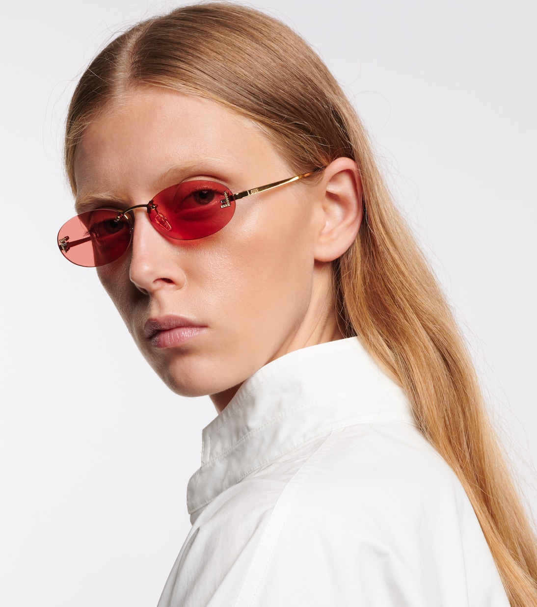 Fendi First oval sunglasses | Fendi