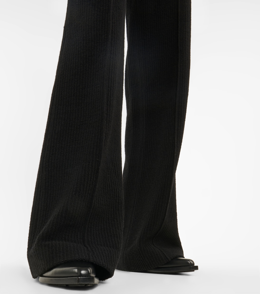 Pantalon évasé en laine vierge | Chloé