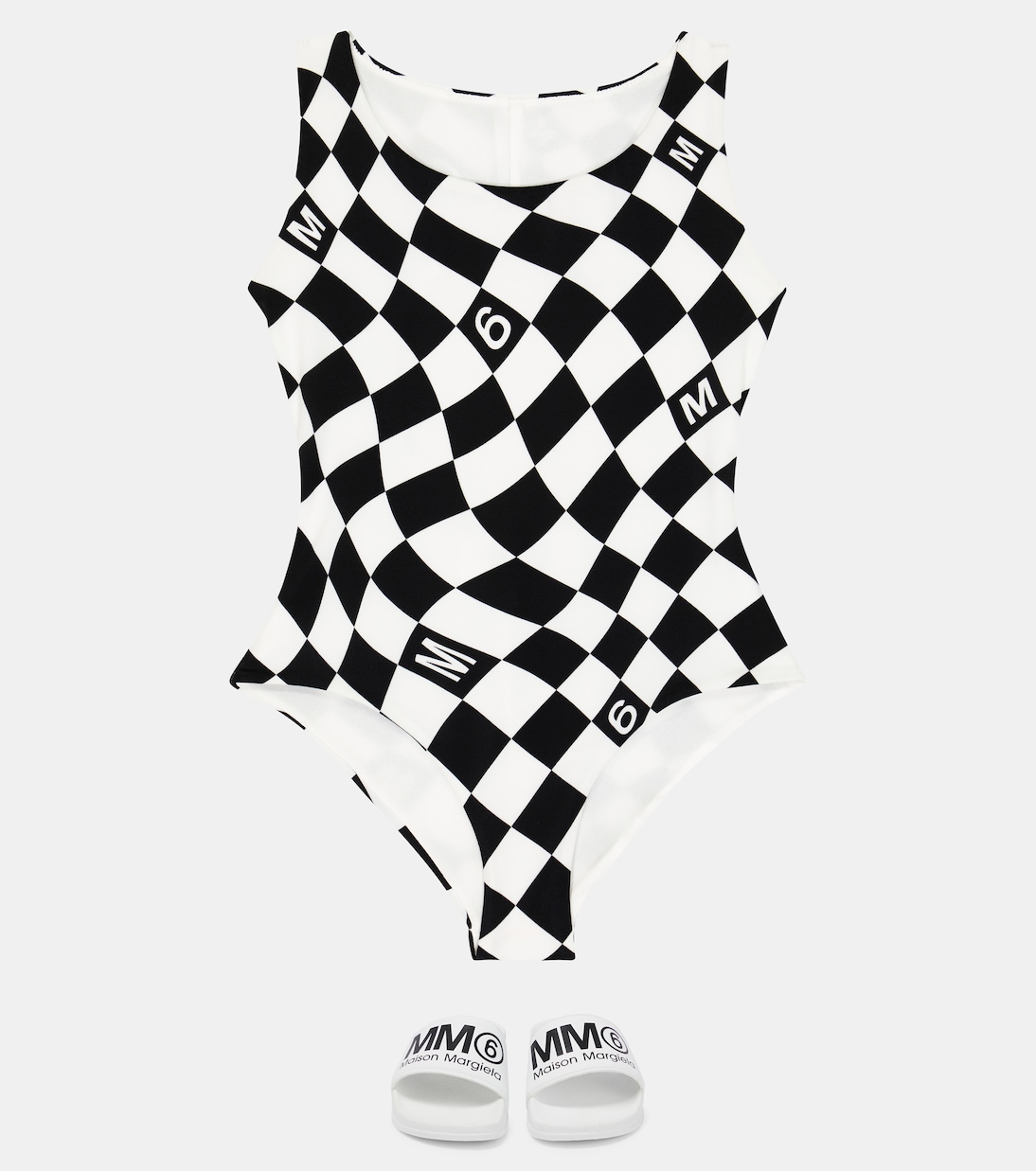 Printed swimsuit | MM6 Maison Margiela Kids