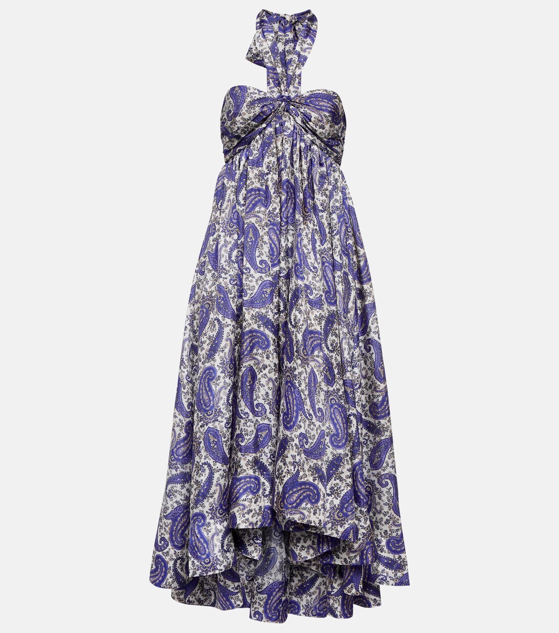 Robe midi Devi en soie | Zimmermann