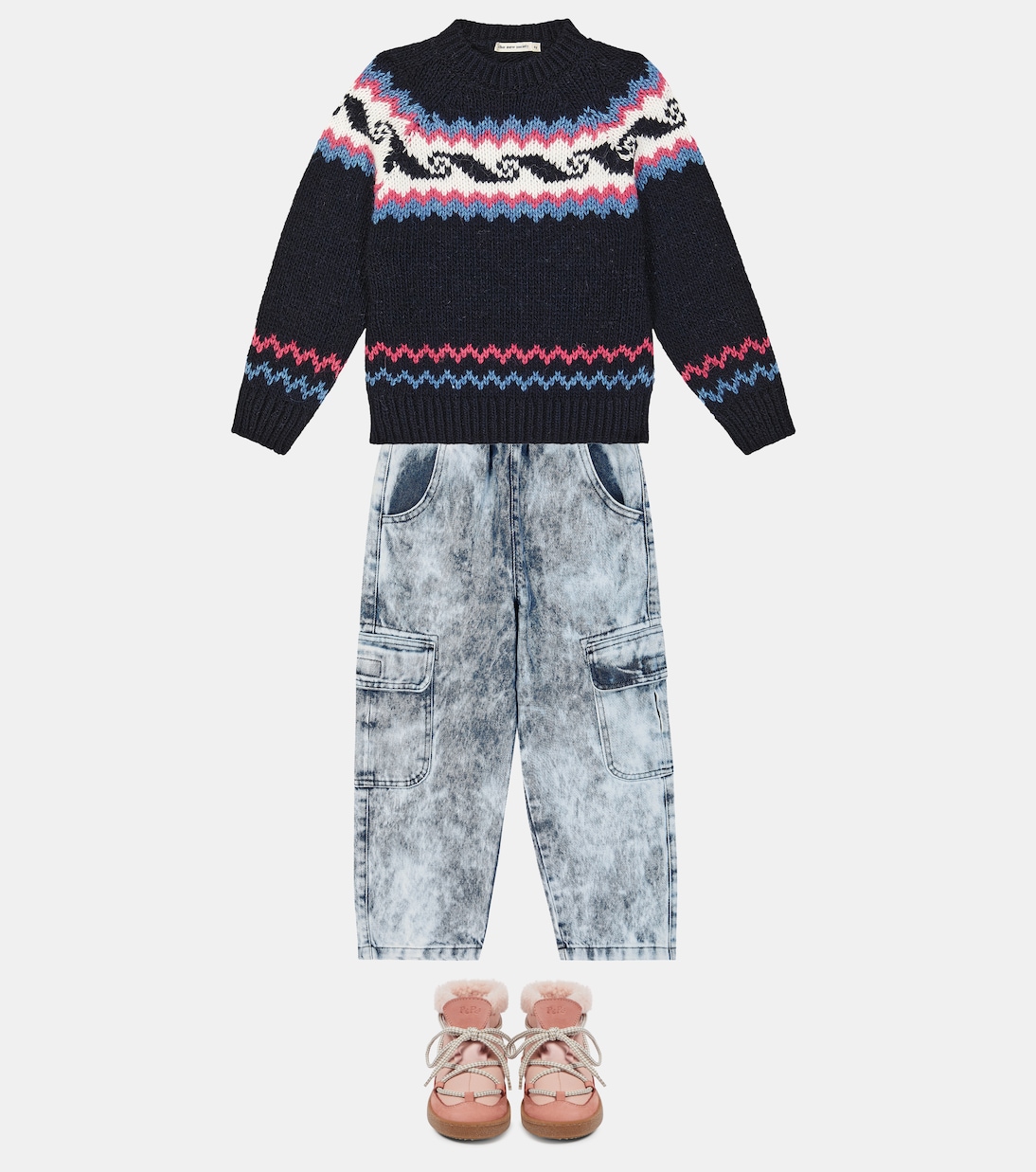 Andy jacquard wool-blend sweater | The New Society