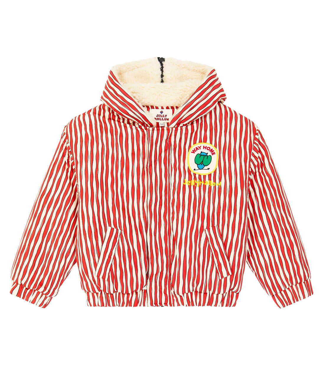 Wave striped jacket | Jellymallow