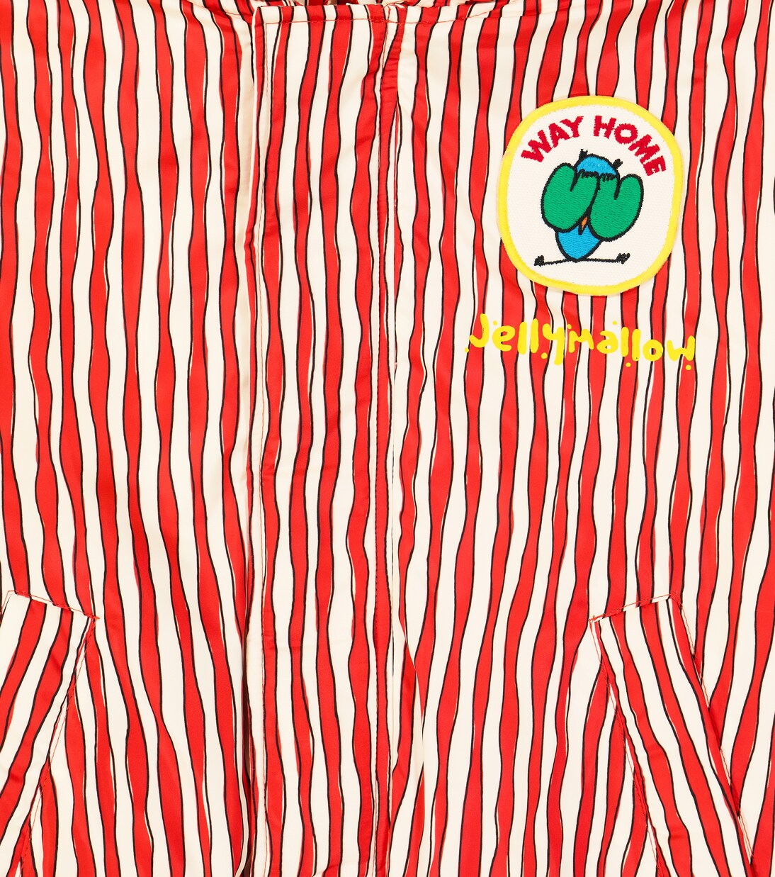 Wave striped jacket | Jellymallow