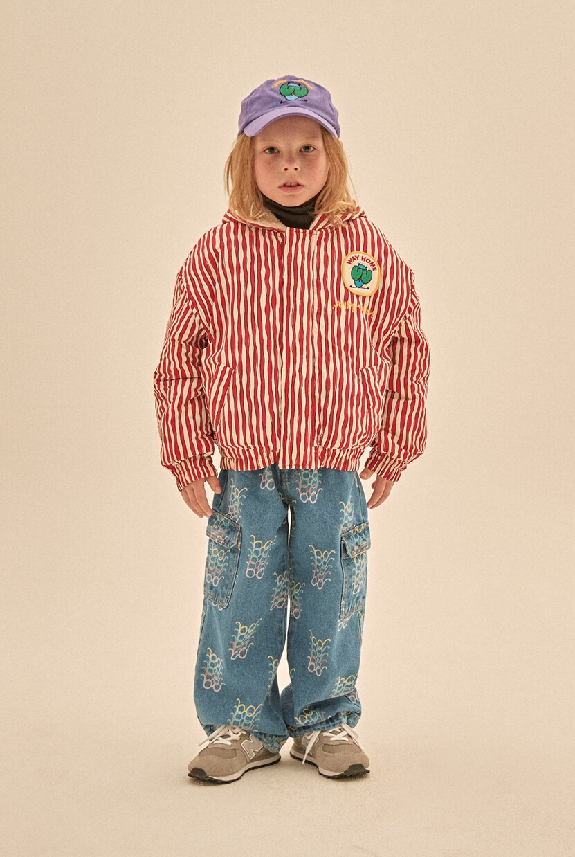 Wave striped jacket | Jellymallow