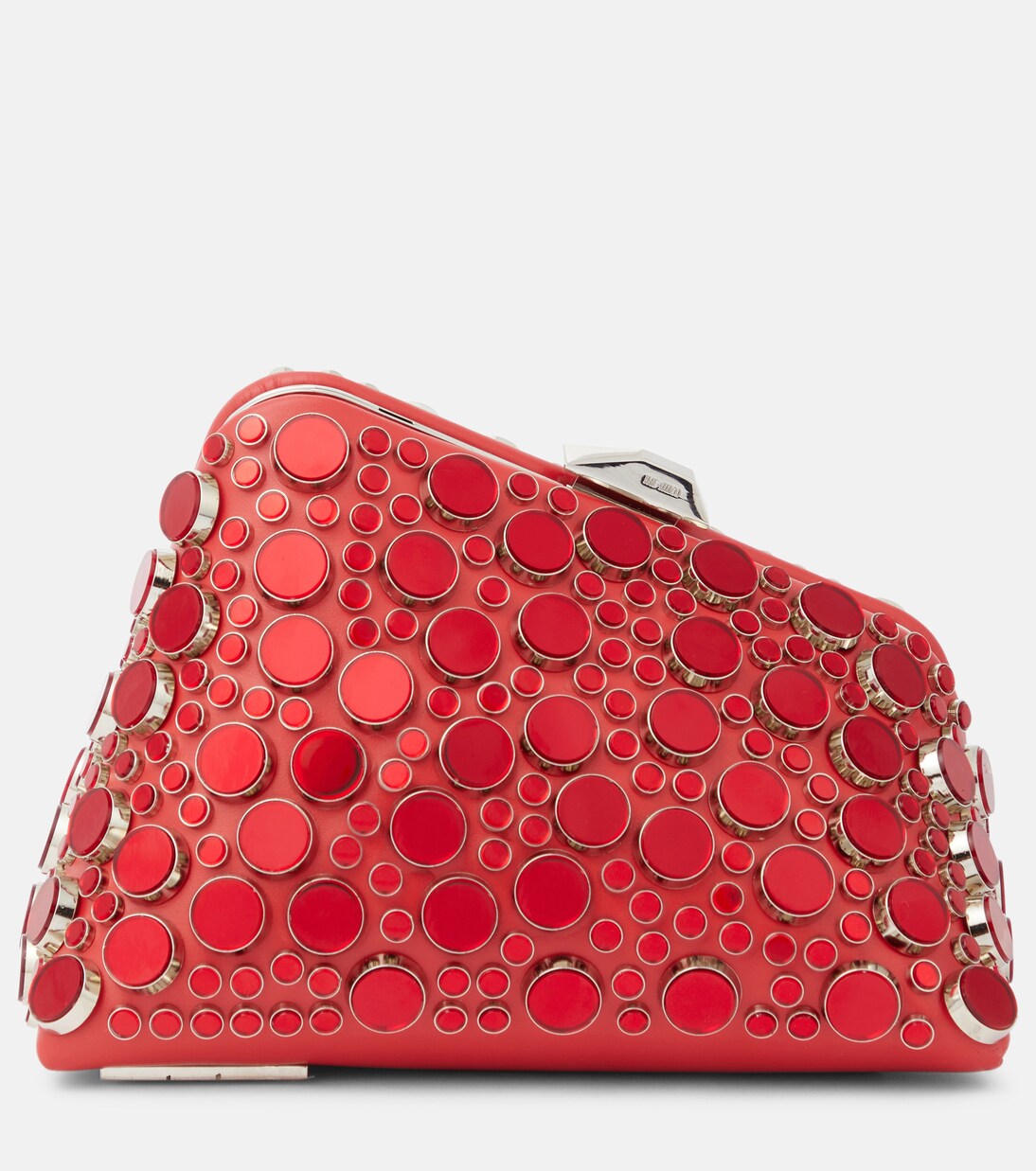 Midnight Mini embellished leather clutch | The Attico