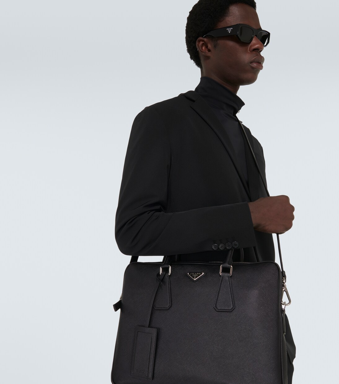 Porte-documents en cuir | Prada