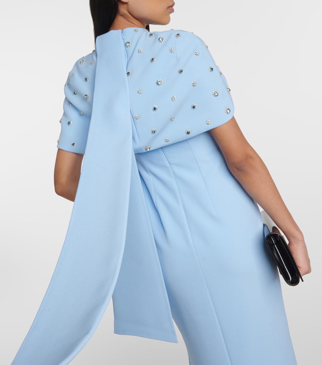 Robe longue à cristaux | Safiyaa