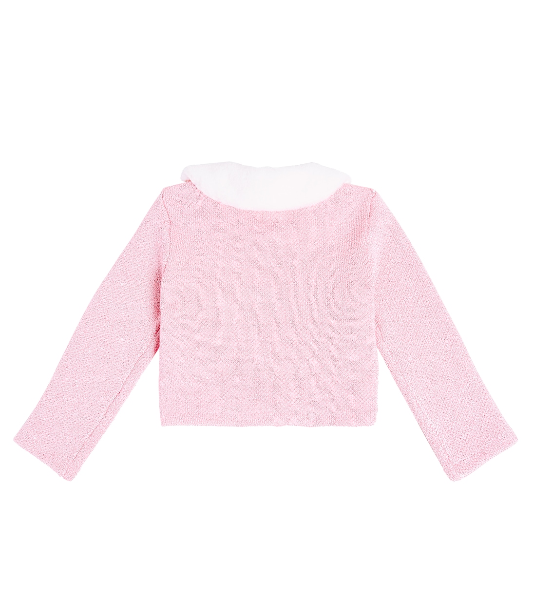 Verzierter Cardigan mit Faux Fur | Self-Portrait Kids