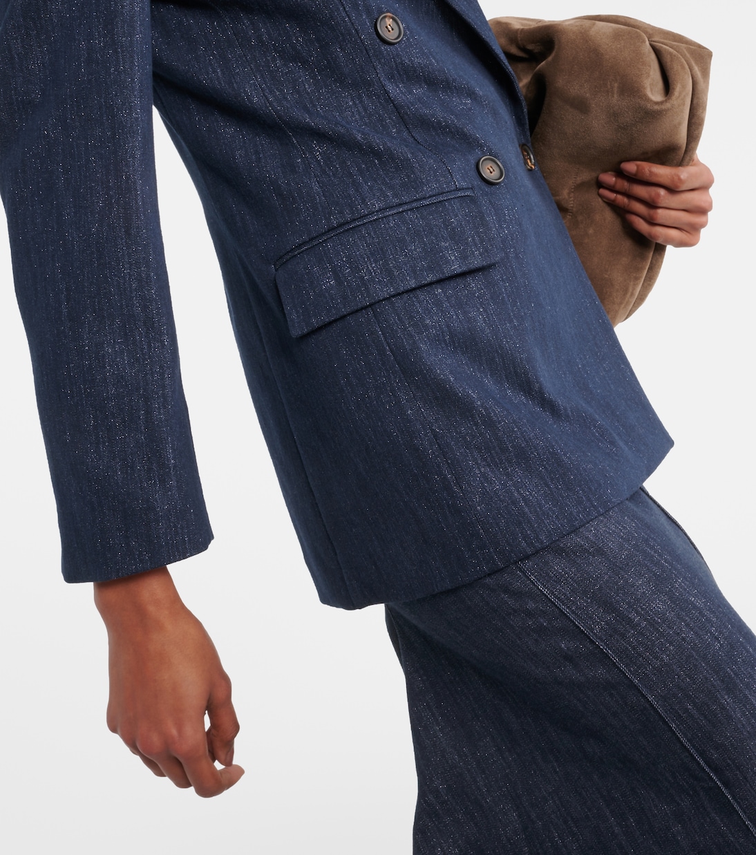 Blazer aus einem Baumwollgemisch | Brunello Cucinelli