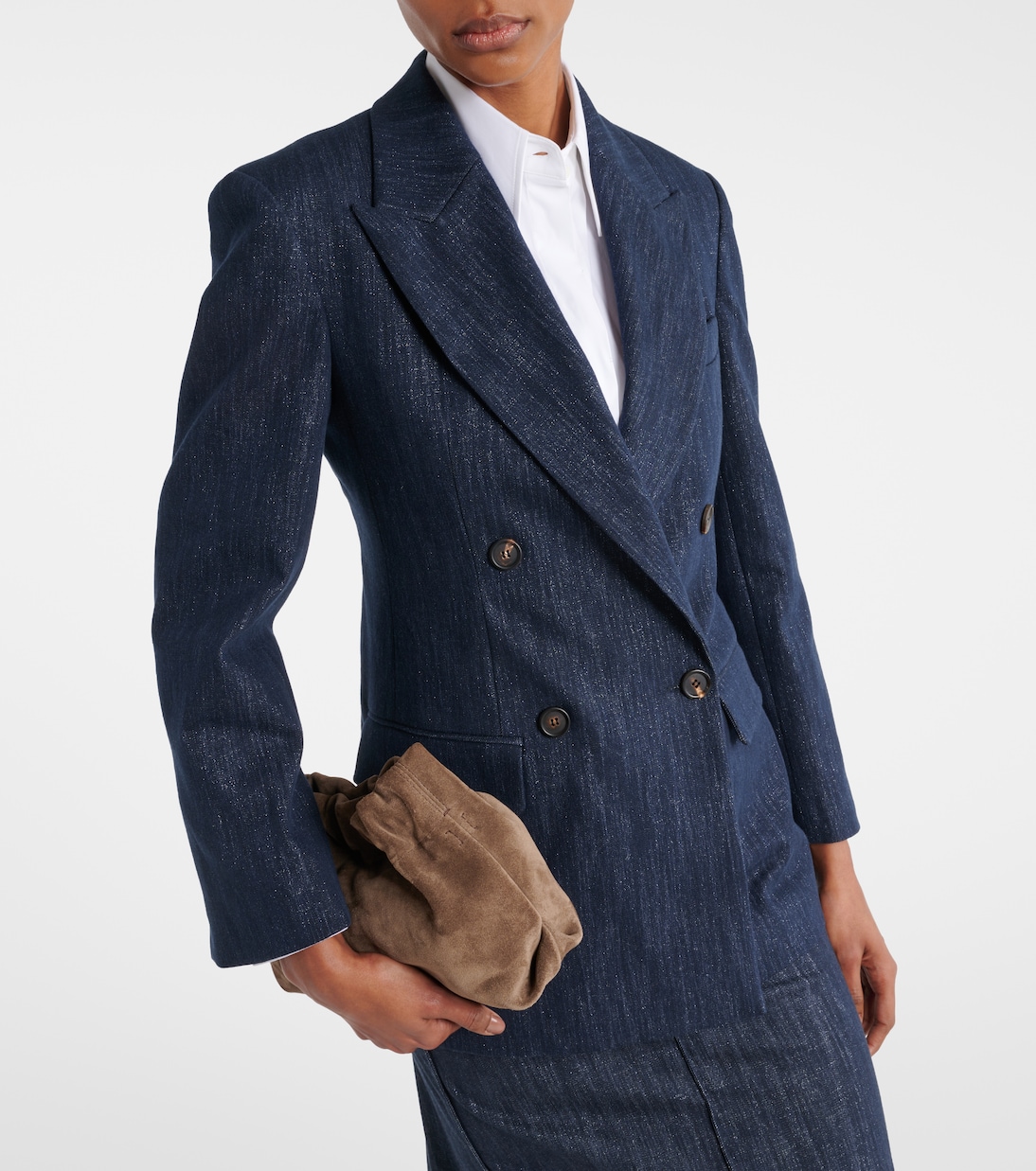 Blazer aus einem Baumwollgemisch | Brunello Cucinelli