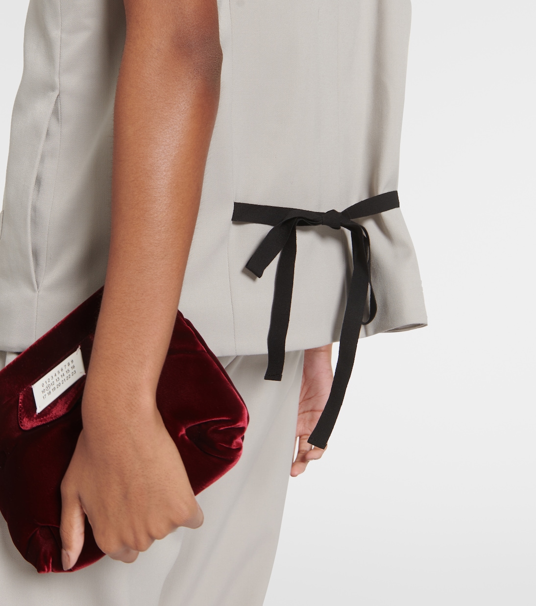 Oversized wool-blend vest | MM6 Maison Margiela