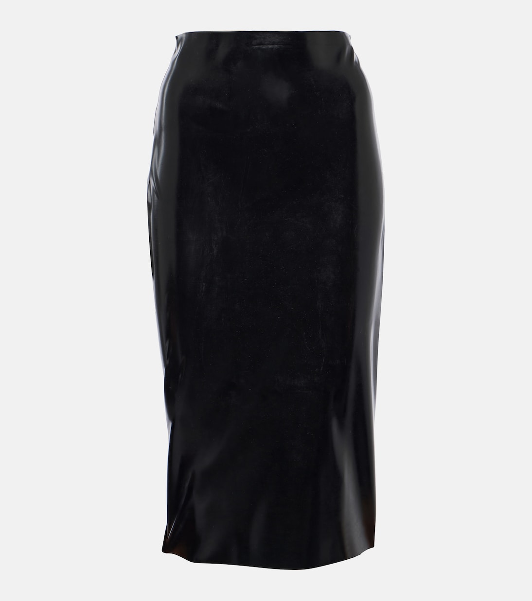 Latex pencil skirt | Alaïa