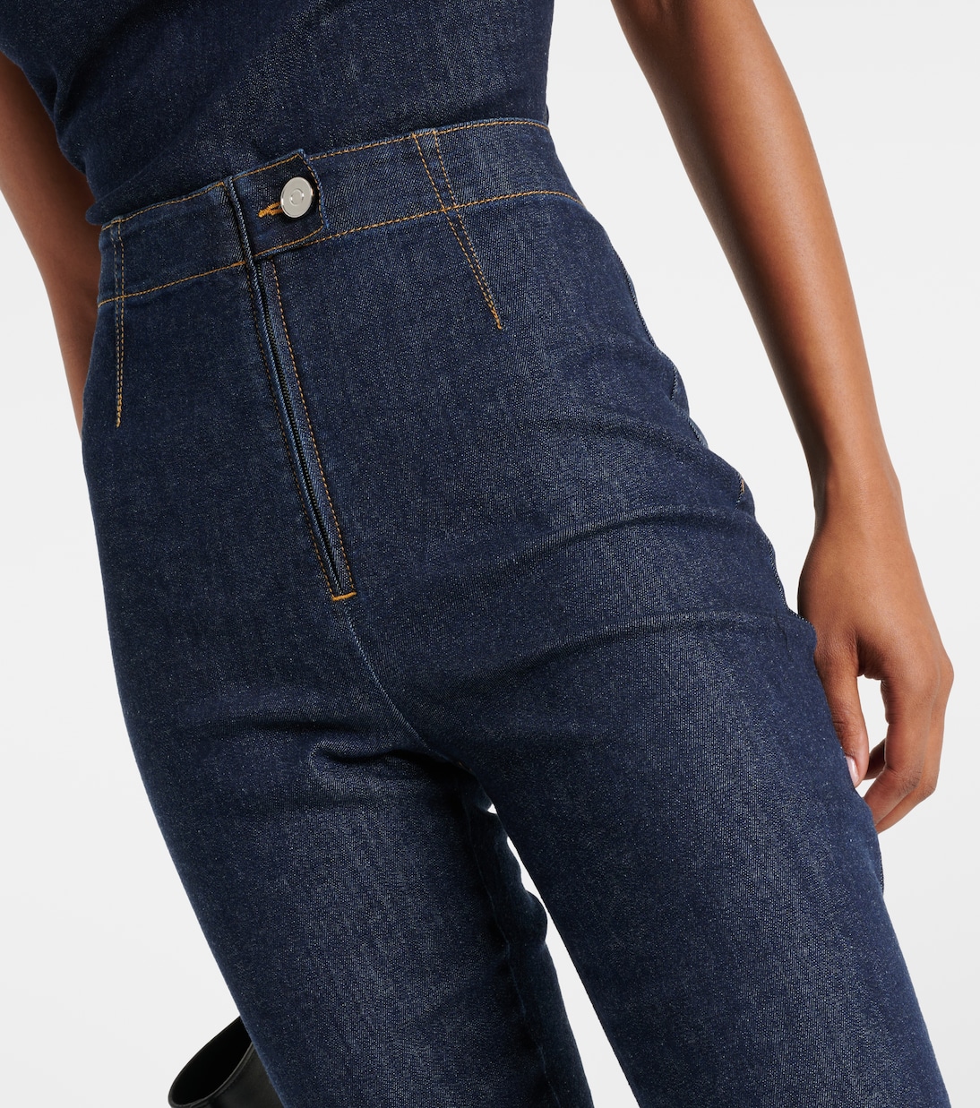 High-Rise Skinny Jeans | Alaïa