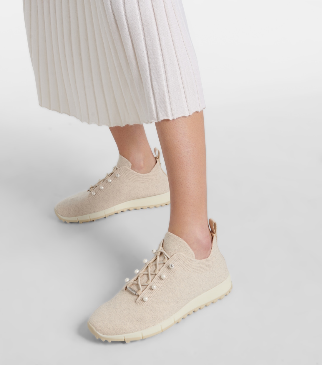 Sneakers Veles aus Strick | Jimmy Choo