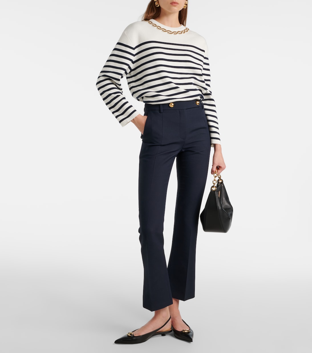 Embroidered cotton sweater | Valentino